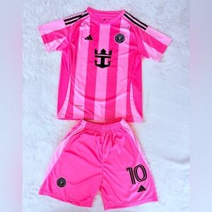 Set Inter Miami CF kids home kit 25/26 Messi #10